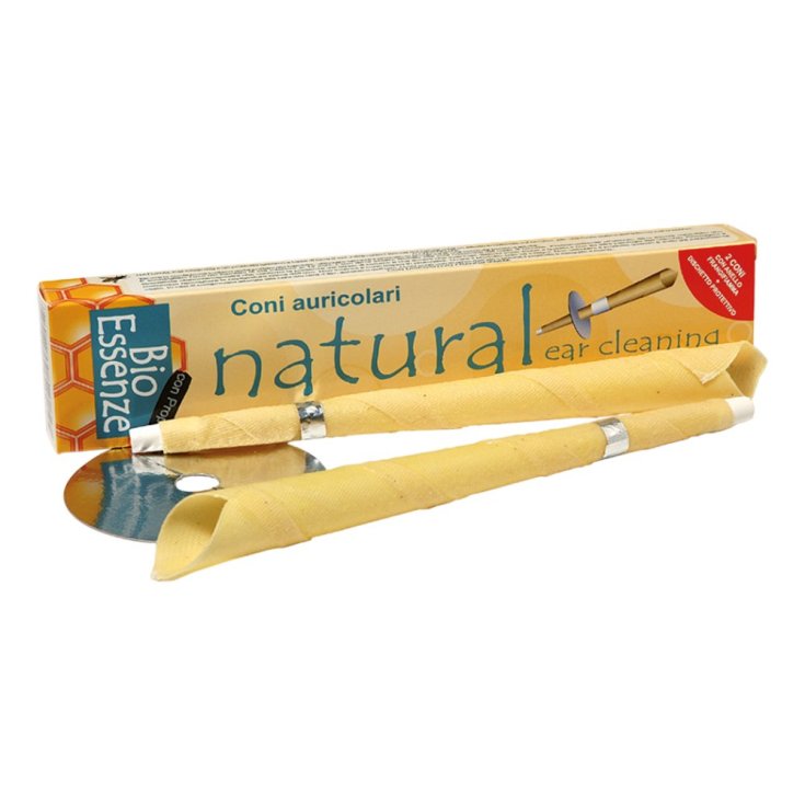 Coni Auricolari Natural Bio Essenze 2 Pezzi
