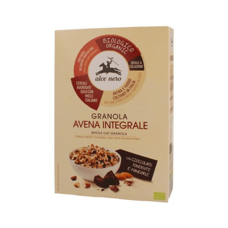 Granola Avena Integrale Cioccolato/Madorle&nbsp;Alce Nero 300g