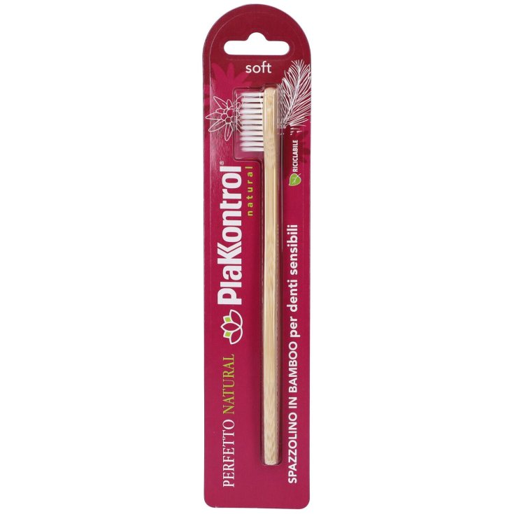 Perfetto Natural Soft Bamboo PlakKontrol 1 Pezzo