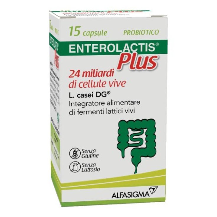Enterolactis&nbsp;Plus Alfasigma 15 Capsule