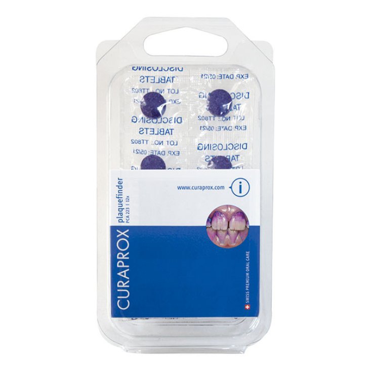 PCA 223 Rivelatore Di Placca Curaprox 12 Pezzi