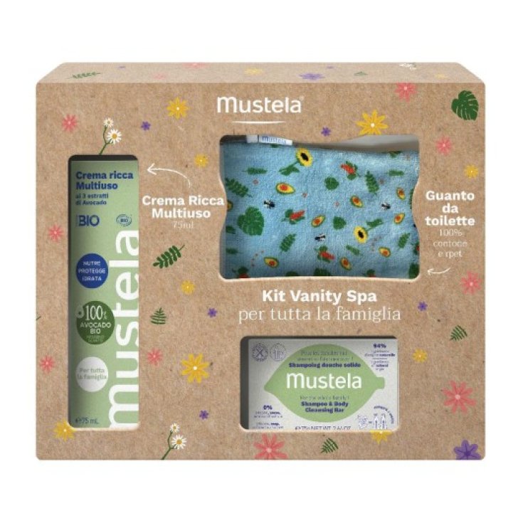 Cofanetto Family Natale 2023 Mustela Kit Spa