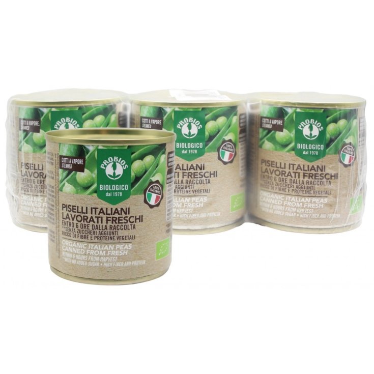 Piselli Italiani Freschi PROBIOS 3X160g