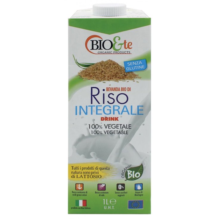 Bio&Te Bevanda Bio Riso Integrale 1L