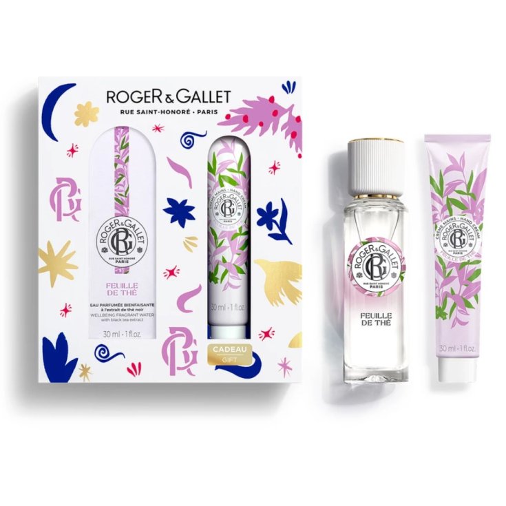 Set Feuille De Th&egrave; Roger & Gallet Cofanetto