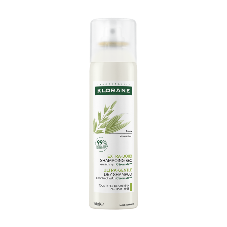 Klorane Shampoo Secco Extra-Delicato all'Avena & Ceramide 150ml
