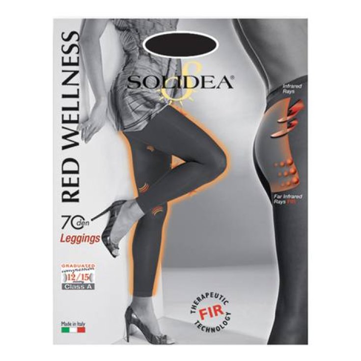 Red Wellness 70 Leggings Pavone 1S Solidea&reg;