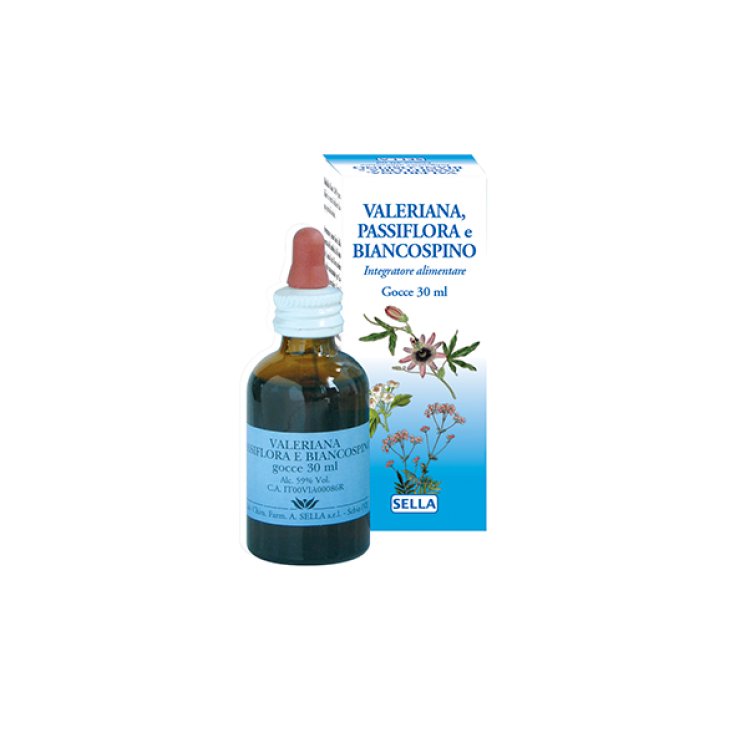 Valeriana Passiflora E Biancospino Gocce SELLA 30ml