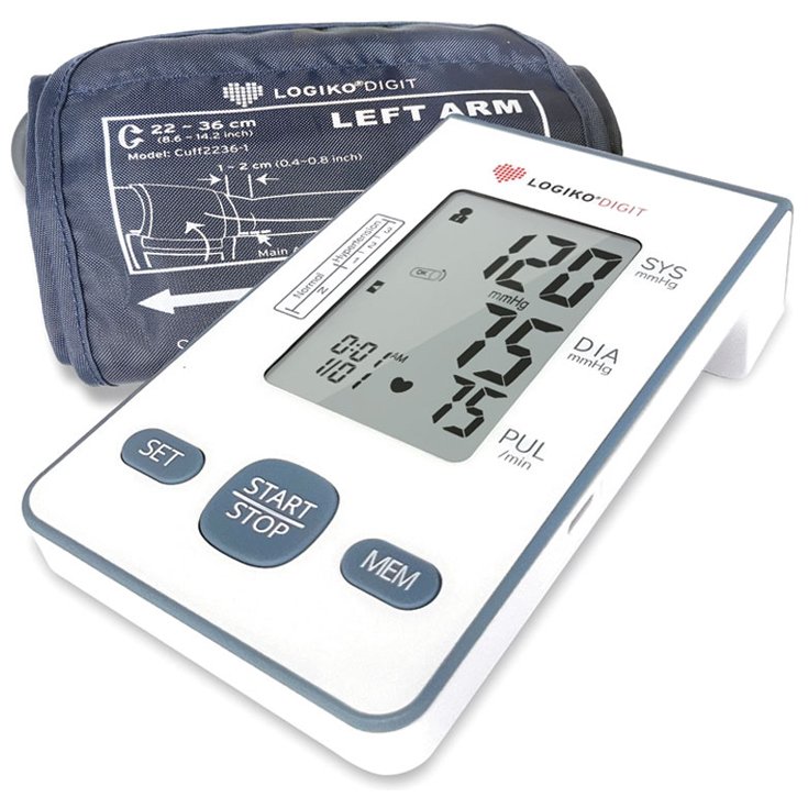 LOGIKO Sfigmomanometro automatico digitale &ndash; Display LCD 3&Prime; MORETTI&reg;