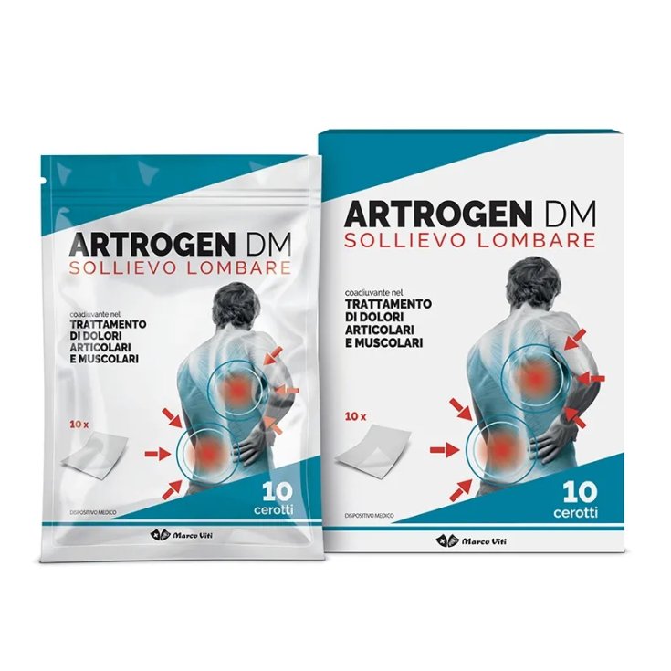 ARTROGEN SOLLIEVO LOMBARE DM Marco Viti 10 Cerotti