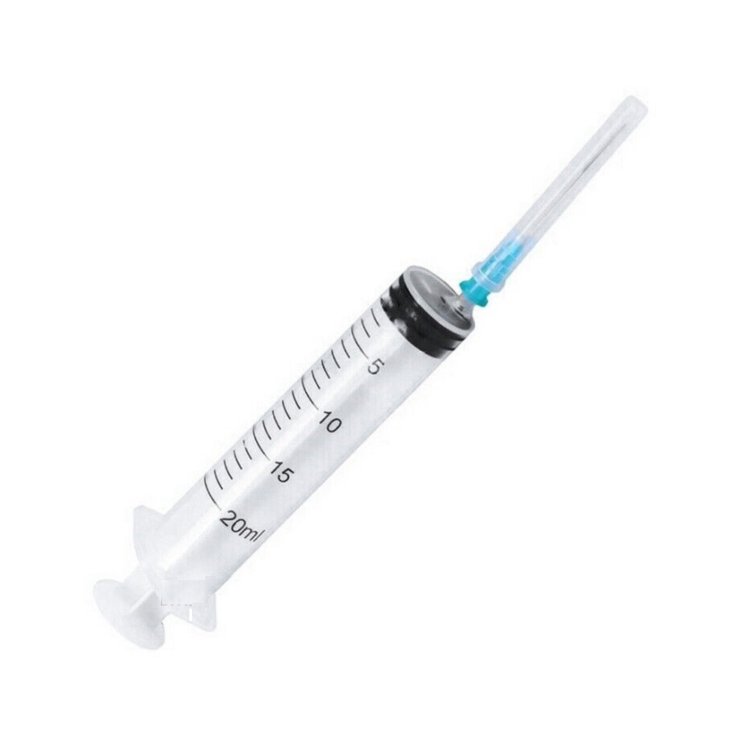 Siringhe&nbsp;Sterili&nbsp;Monouso 20ml&nbsp;Ago G21 EuroPik 50 Pezzi