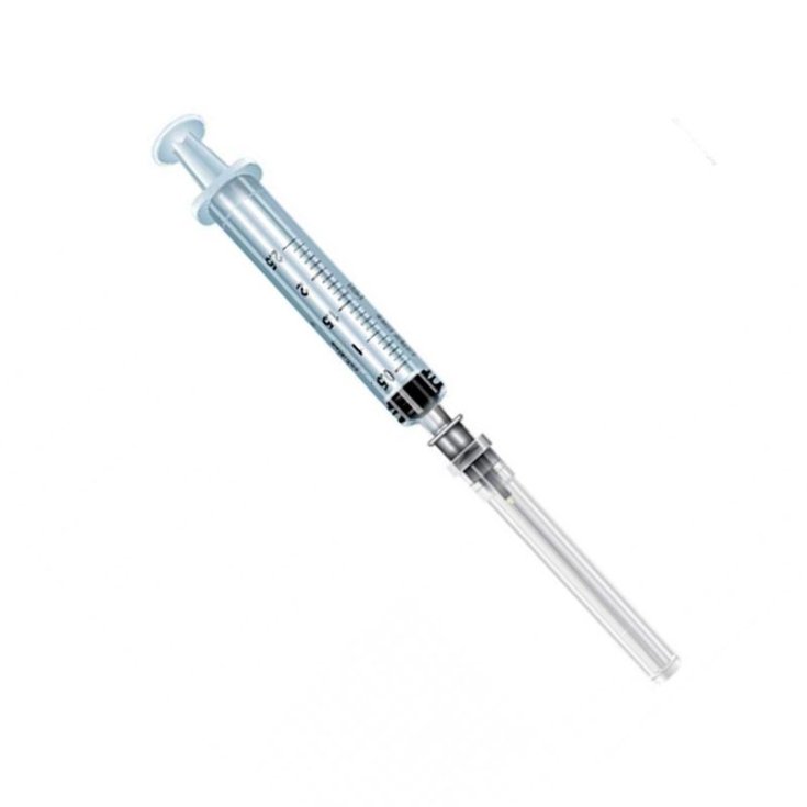 Siringhe&nbsp;Sterili&nbsp;Monouso 2,5ml&nbsp;Ago G22&nbsp;EuroPik 100 Pezzi