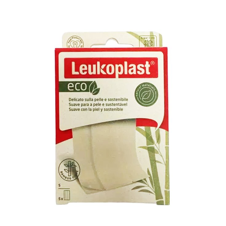 Leukoplast&reg; Eco Cerotti 6x10 5 Pezzi Pretagliati