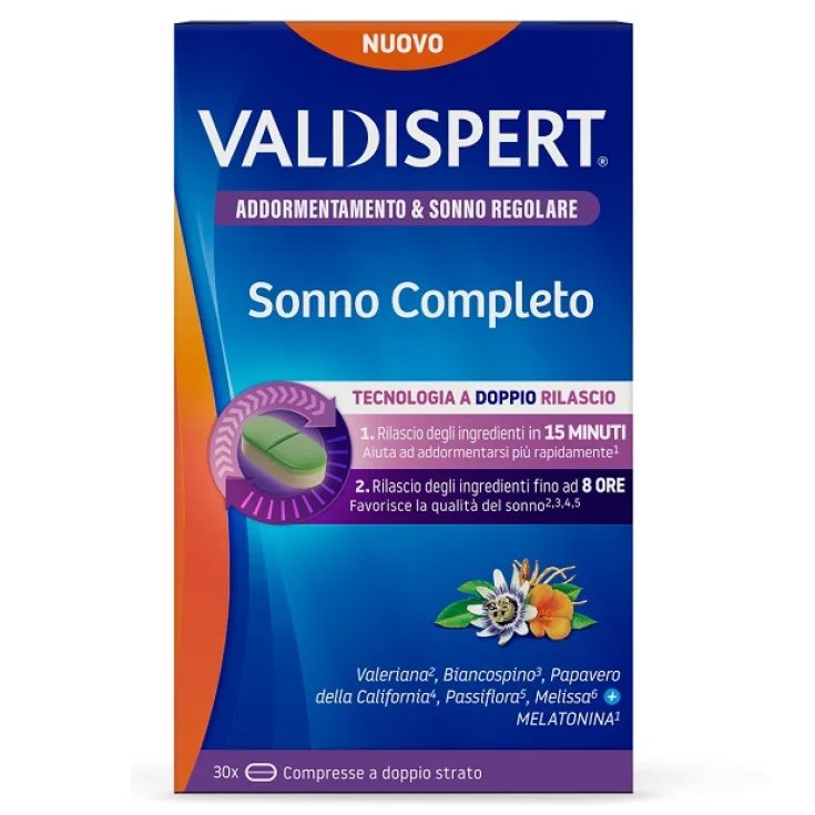 VALDISPERT&reg; Sonno Completo 30 Compresse