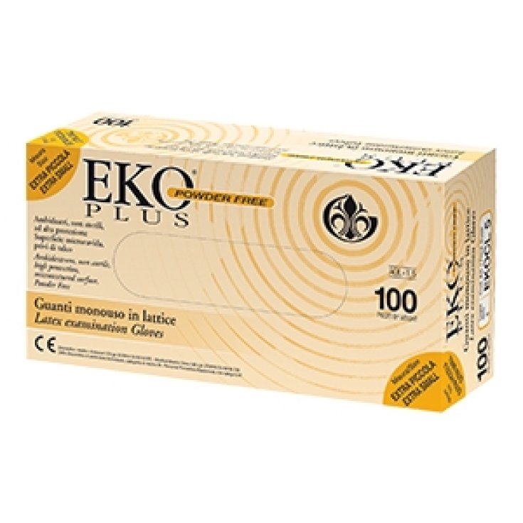 Eko Plus Guanti In Lattice Microruvidi Gardening 100 Pezzi