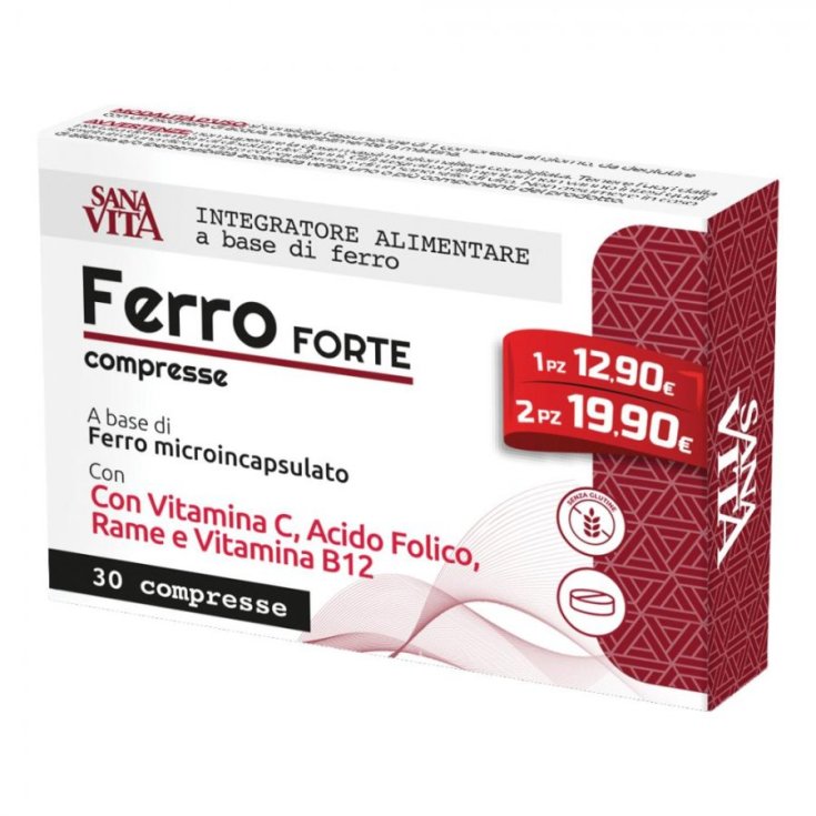 Ferro Forte SanaVita 30 Compresse