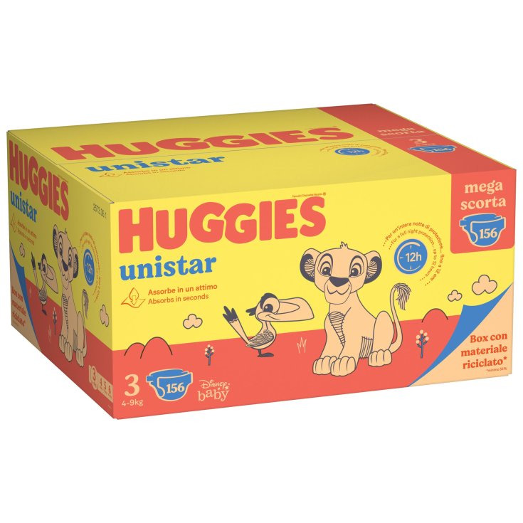 Huggies Unistar 3 156 Pannolini