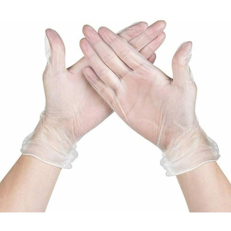 Guanti In Vinile Senza Polvere Confort M Farmac-Zabban 100 Pezzi