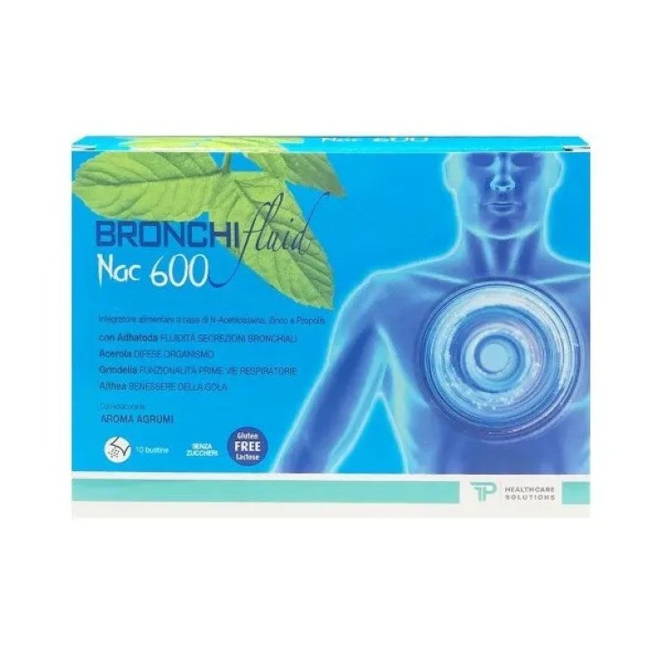 Bronchiflud NAC 600 F.P. Healthcare Solutions 10 Bustine
