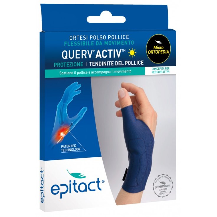 Querv'Activ&trade; Ortesi Polso Pollice Sinistro S Epitact 1 Pezzo