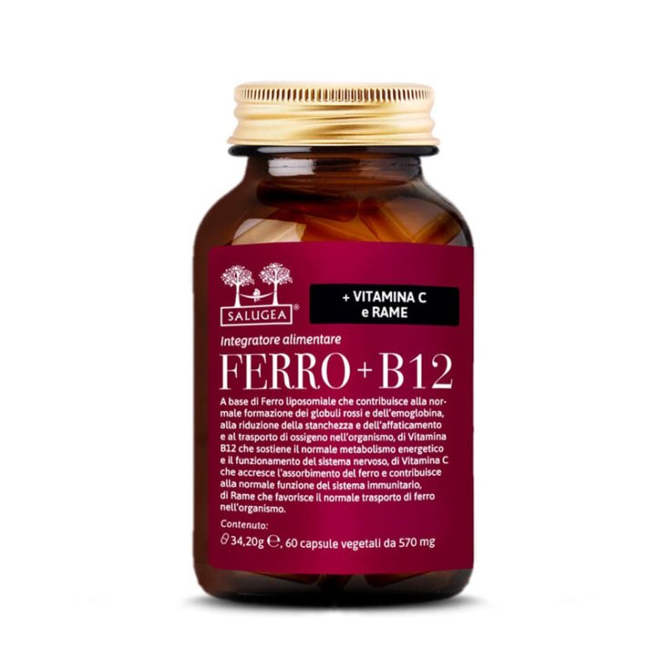 Ferro + B12 Salugea 60 Capsule Ferro + B12 Salugea 60 Capsule
