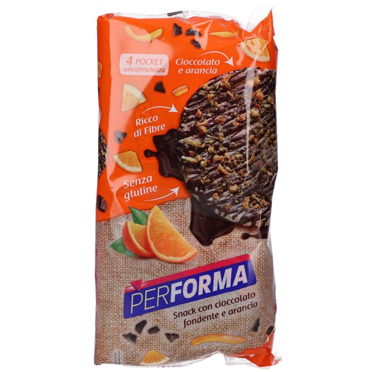 Gallette Cioccolato Fondente E Arancia Performa 4x35g