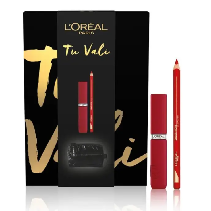 Tu Vali Mini Beauty Red L'Or&eacute;al Paris 1 Set