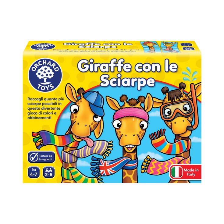 Giraffe Con le Sciarpe Orchard Toys Gioco Completo