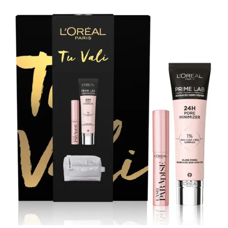 Self Confidence Mini Box Prime Pore Minimizer L'Or&eacute;al Paris 1 Set