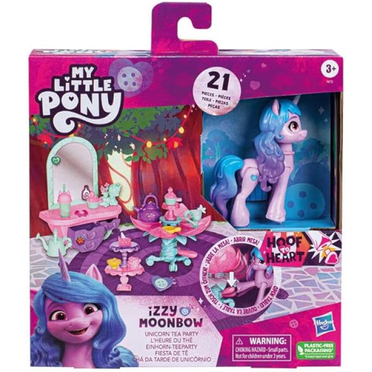 My Little Pony Izzy Moonbow Hoof To Heart Hasbro Gioco 21 Pezzi