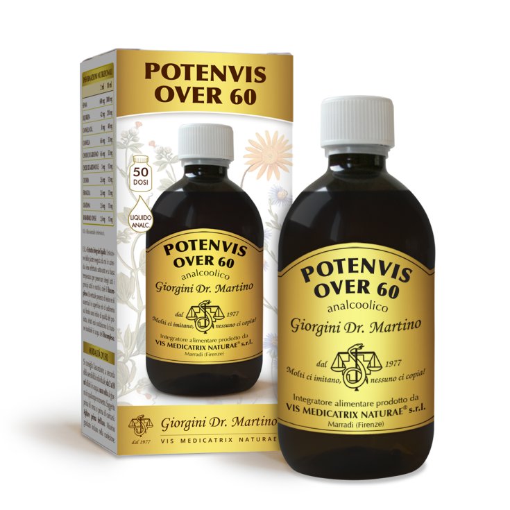 Potenvis Over 60 Liquido Analcoolico Dr. Giorgini 500ml