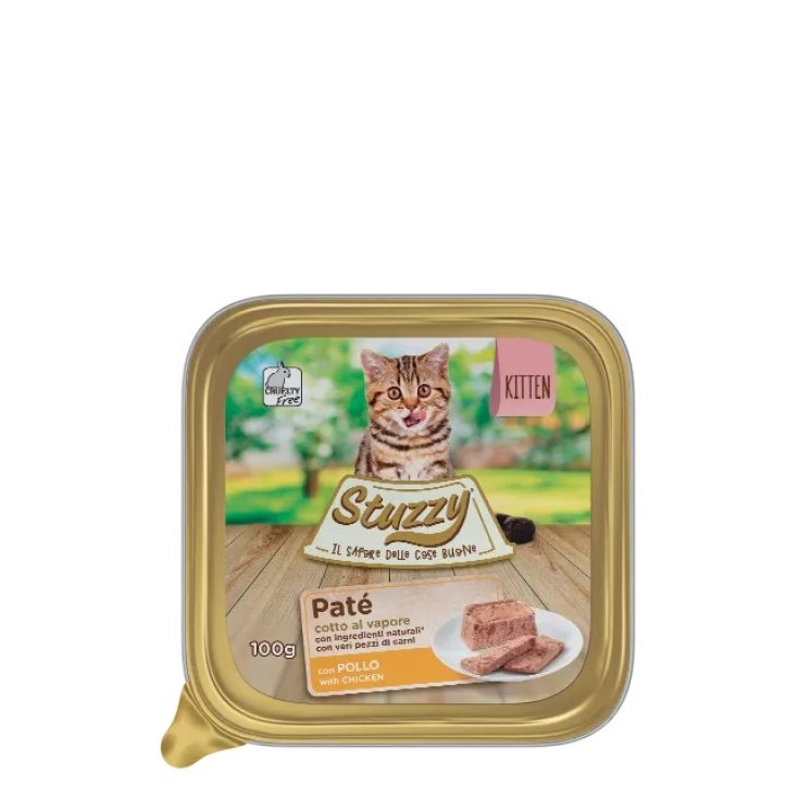Pat&egrave; con Pollo per Gattini Stuzzy 100g