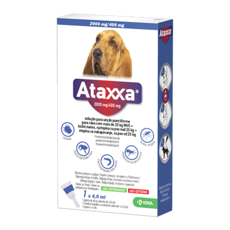 Ataxxa Spot-On >25-40kg Krka 4 Pipette