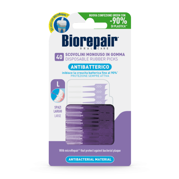 Scovolini Antibatterici Scovolino Large Biorepair 40 Pezzi