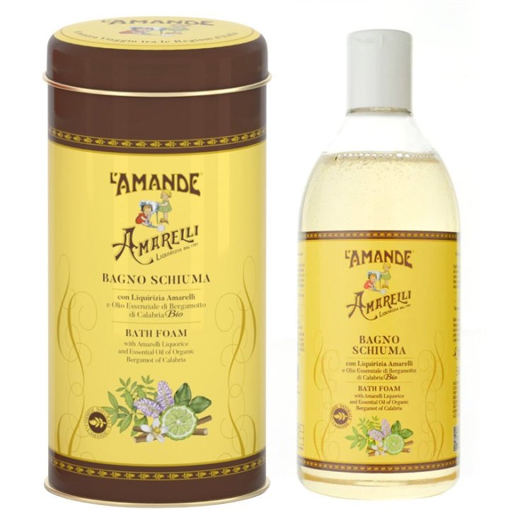 Liquirizia Amarelli E Olio Essenziale Di Bergamotto Di Calabria L'Amande 500ml