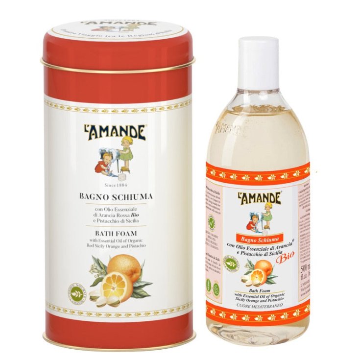 Arancia Rossa Bio E Pistacchio Di Sicilia L'Amande 500ml