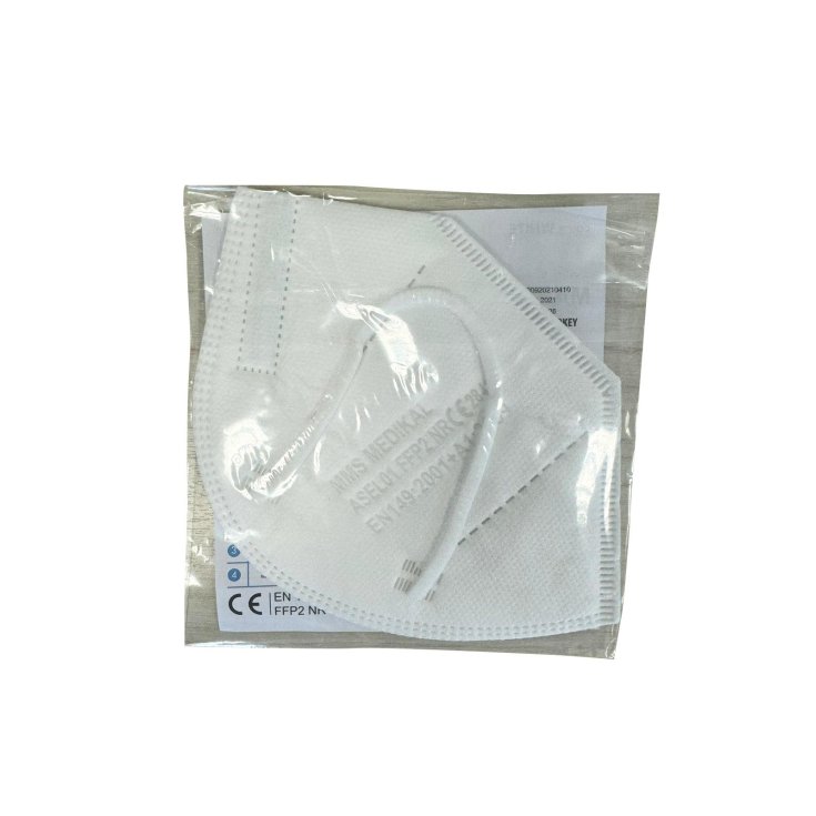 AYC101 MASCHERA FFP2 BIANCA 1P