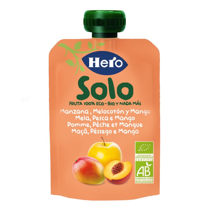 Frutta Frullata&nbsp;Mela Pesca Mango Hero SOLO 100g
