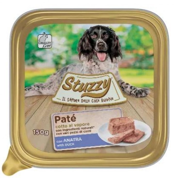 Pat&egrave; con Anatra per Cane Adulto&nbsp;Stuzzy 150g