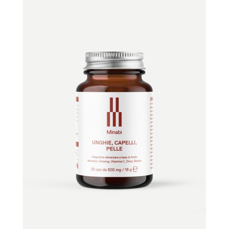 Complesso Pelle Unghie Capelli Minabi 30 Capsule