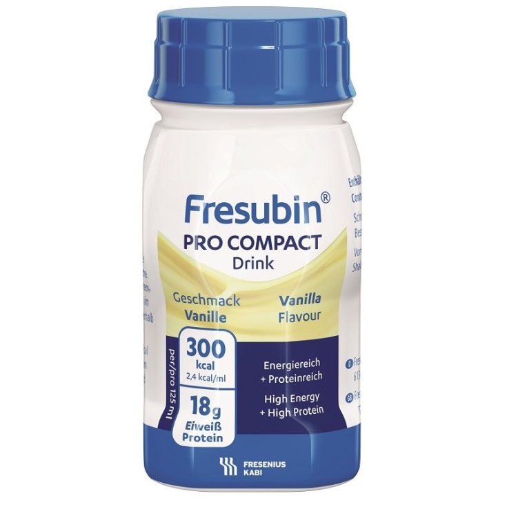 Fresubin Pro Compact Drink Vaniglia Fresenius Kabi 4 Flaconi