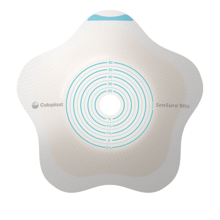 SenSura&reg; Mio Convex Flip Placca 70mm 45-65mm Coloplast 5 Pezzi