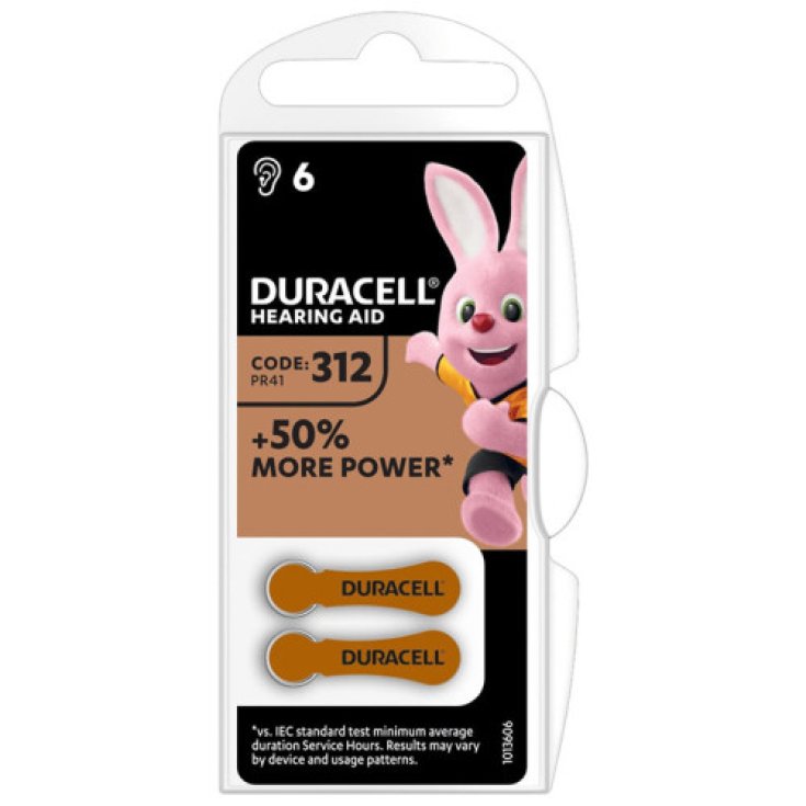 Easy Tab 312 Marrone Duracell 2 Pezzi