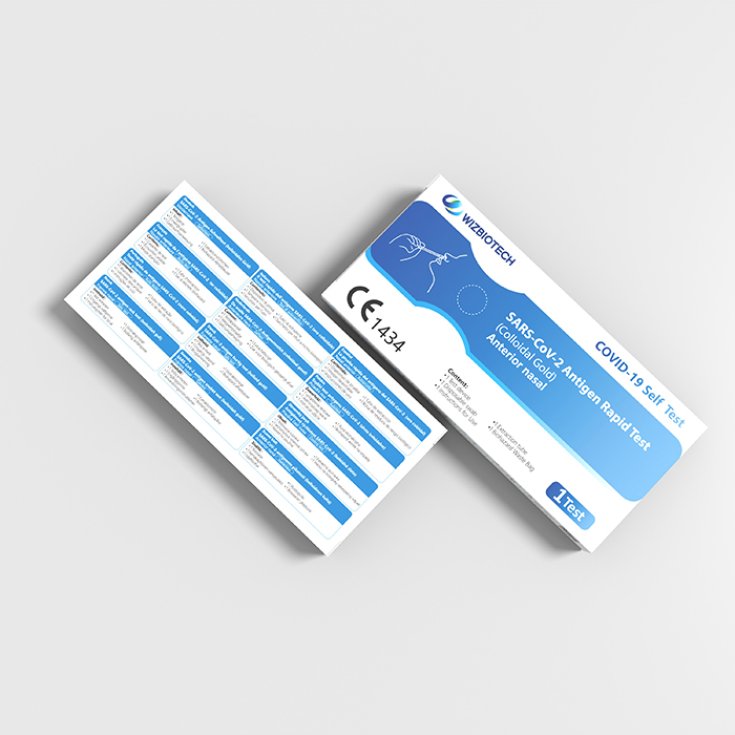 Sars-Cov-2 Antigen Rapid Test WizBiotech 1 Test