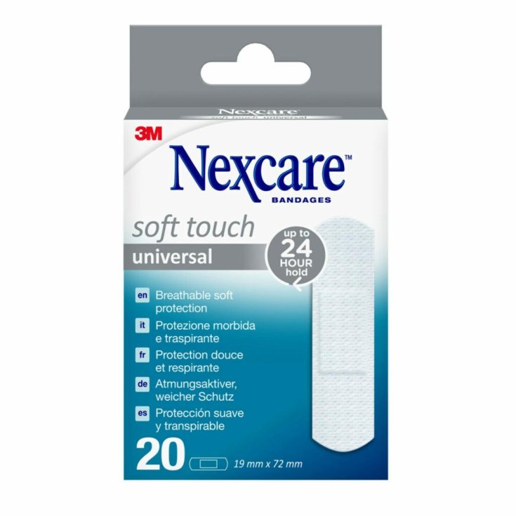 Nexcare&trade; Cerotto Universale Soft Touch 19x72mm 3M 20 Pezzi