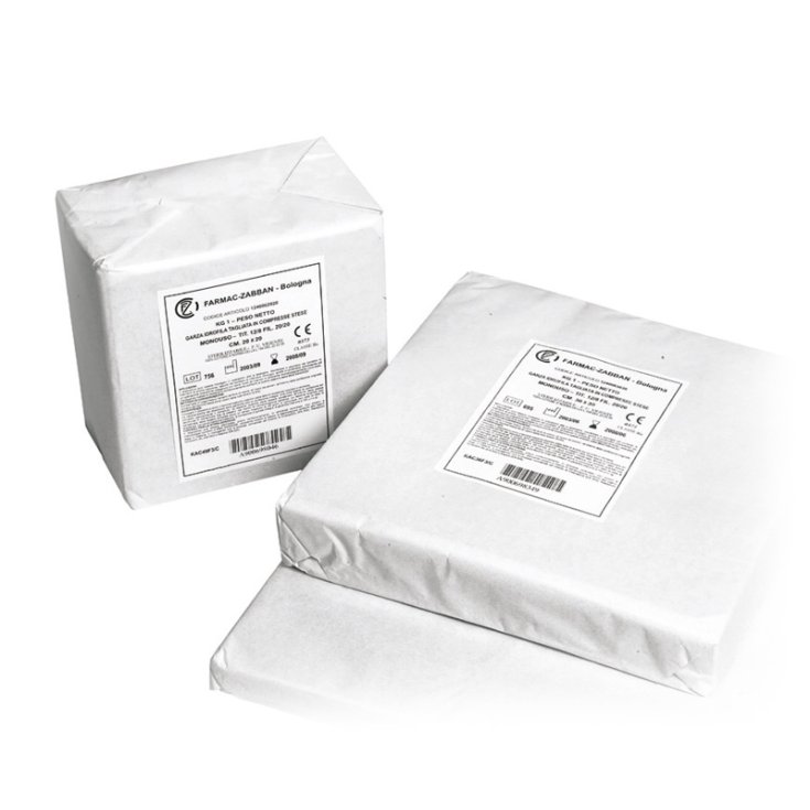 Garza Idrofila In Compresse 12/8 10x15cm Farmac-Zabban 1kg