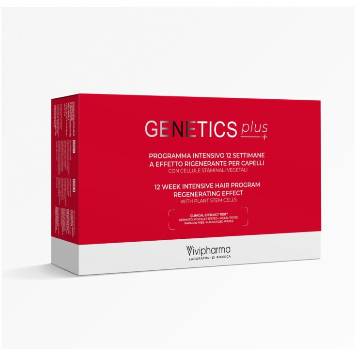 Genetics Plus+ Programma Intensivo 12 Settimane Vivipharma 14 Fiale + 100ml