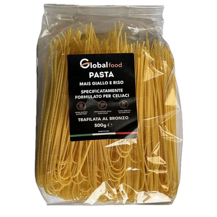 Pasta Di Mais Giallo E Riso Global Food 500g
