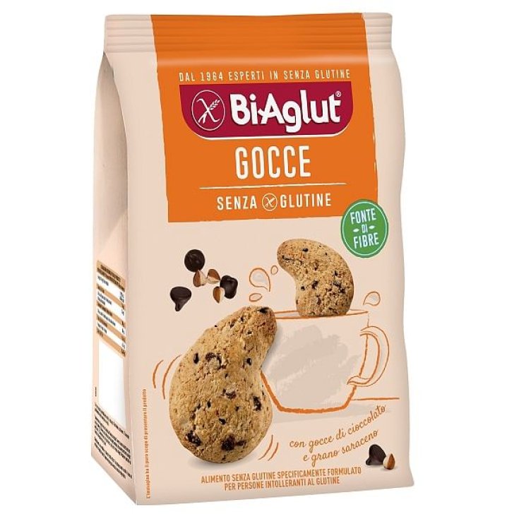Gocce Con Gocce Di Cioccolato E Grano Saraceno BiAglut&reg; 200g