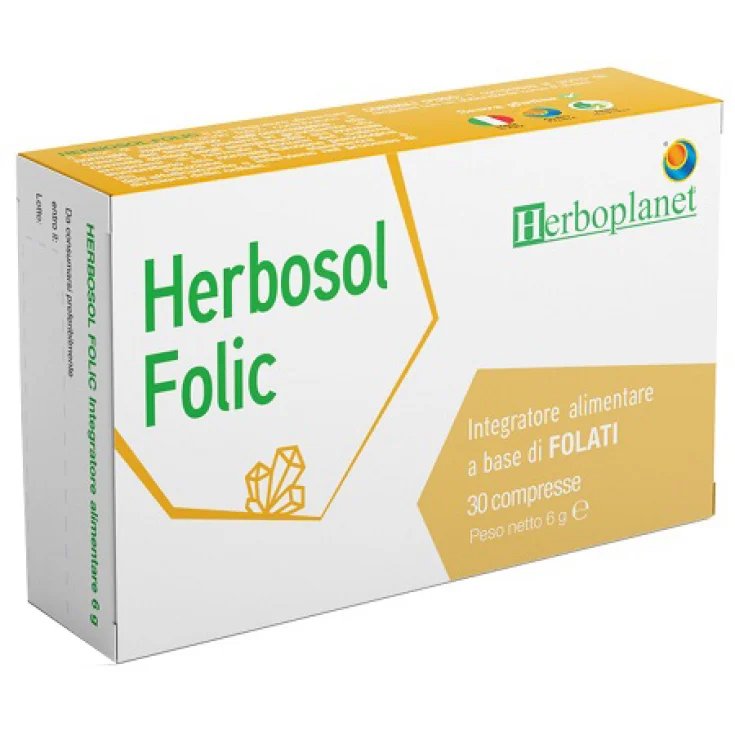 Herbosol Folic Herboplanet&reg; 30 Compresse